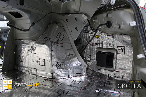 Виброизоляция арок Хендай Элантра