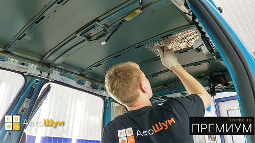 Клеим Шумофф Joker на крышу  Suzuki Vitara