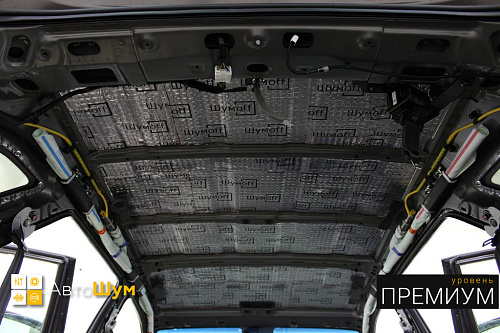 Виброизоляция крыши Хендай Туссан