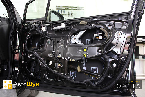 Звукоизоляция дверей Хонда Джейд