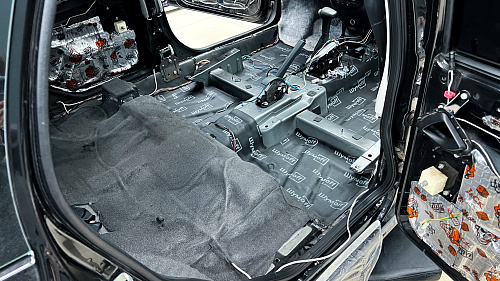 Шумоизоляция пола Лада Гранта