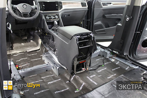 Звукоизоляция пола Фольксваген Терамонт