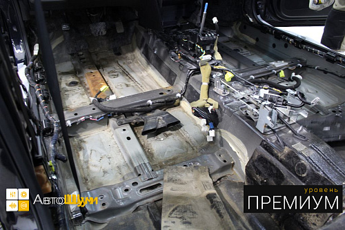 Штатная виброизоляция Ниссан Теана