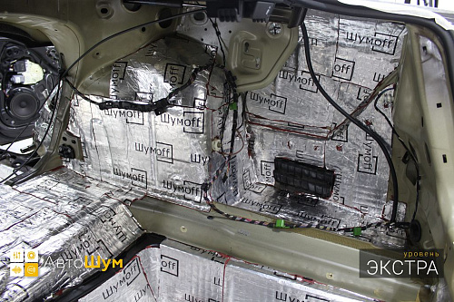 Виброизоляция арок Фольксваген Пассат