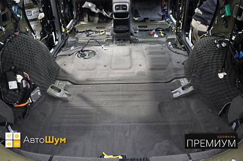 Шумоизоляция багажника Хендай Санта Фе