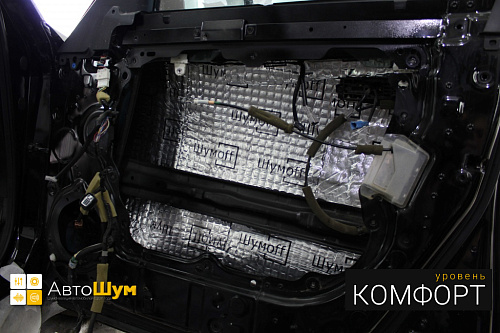 Виброизоляция дверей инфинити фх35