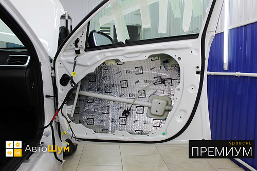 Виброизоляция дверей Киа Оптима