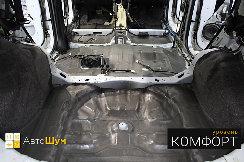 Шумоизоляция багажника Киа Спортейдж