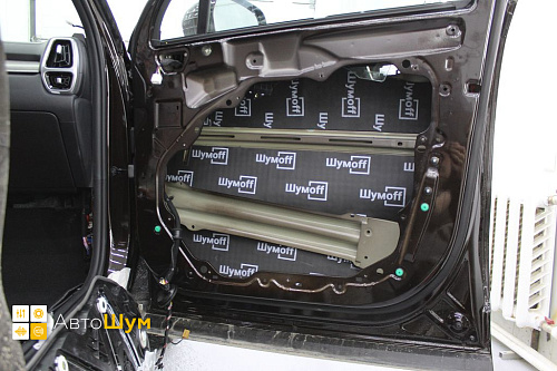 Звукоизоляция дверей Киа Соренто