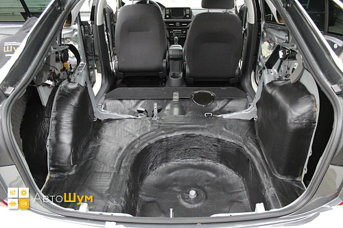 Шумоизоляция багажника Фольксваген Поло Мк6