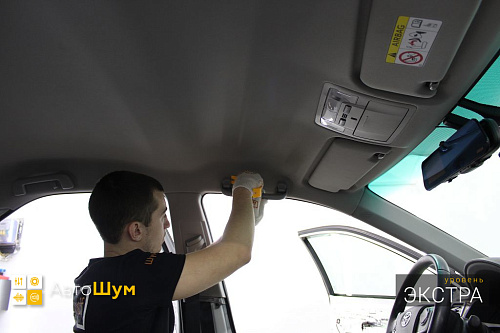 Разбираем крышу Тойоты Камри 55