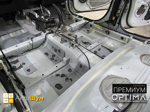 Штатная виброизоляция пола митсубиси асх