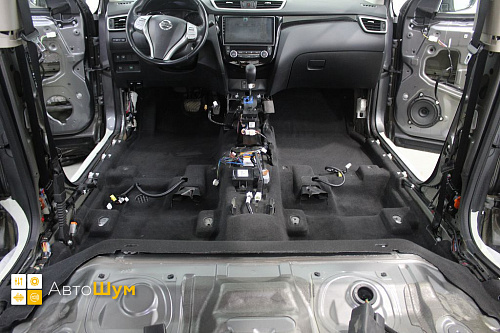 Чистый ковёр Ниссан Кашкай Джи11