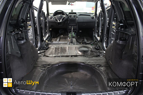 Клеим Practik Base 4 на арки Рено Дастер.