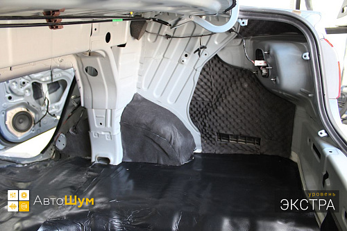 Звукоизоляция арок Киа Рио