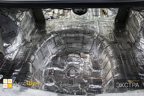 виброизоляция багажника Хендай Элантра