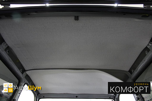 Штатная шумоизоляция крыши Нивы 2121
