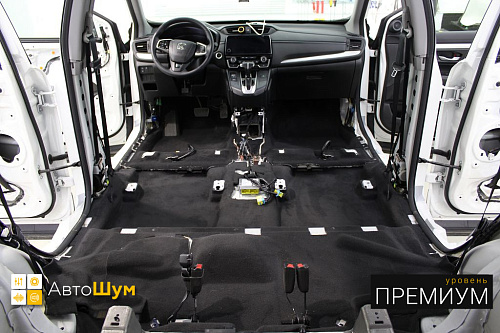 Чистый ковер Хонды Ср-В