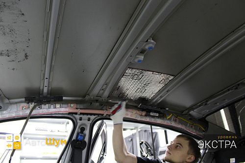 Клеим Joker на крышу Хендай Элантра