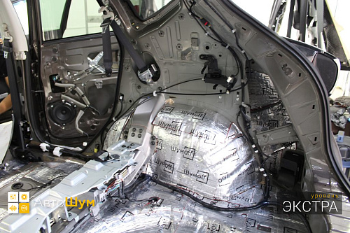 Виброизоляция арок Ниссан Мурано