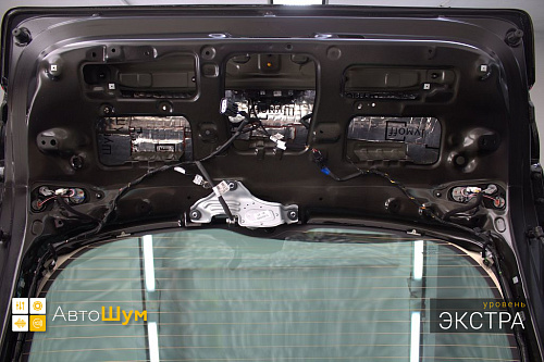 Виброизоляция крышки багажника Хендай Туксон