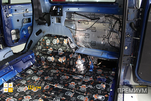 Виброизоляция арок УАЗ Патриот