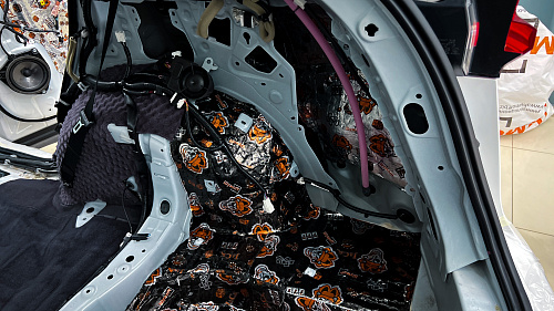 Виброизоляция арок Лексус НХ