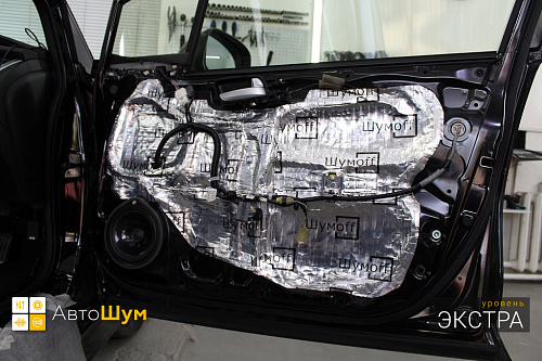 Шумоизоляция двери Хонда Джейд