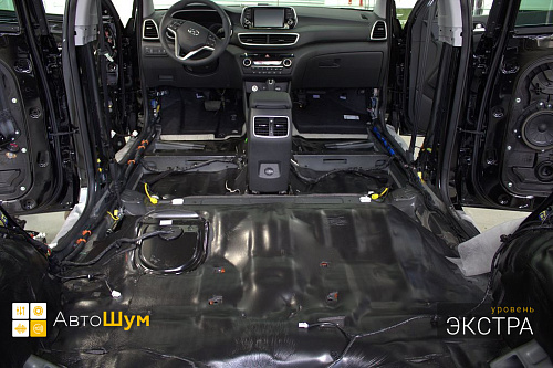 Шумоизоляция пола Хендай Туксон