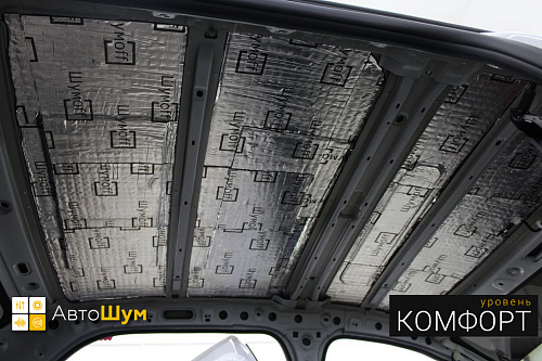 Виброизолированная крыша Рено Логана