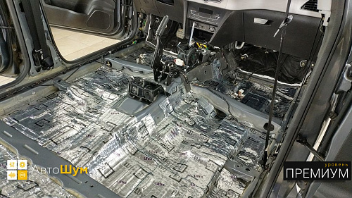 Виброизоляция пола Лифан Х70