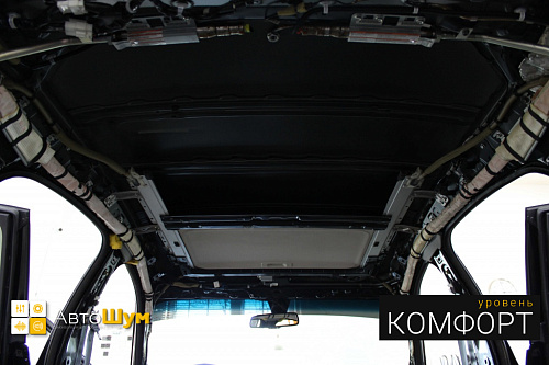 Штатная шумоизоляция крыши инфинити фх35