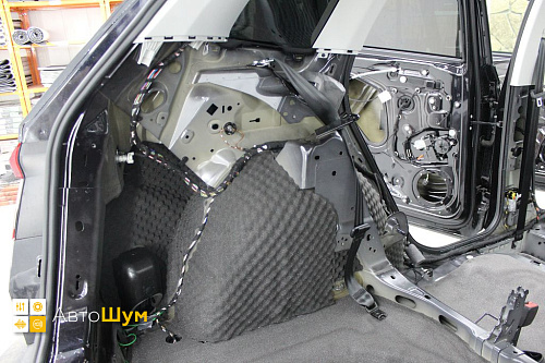 Шумоизоляция арок Шкода Карок