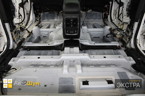 Штатная шумоизоляция днища Джип Гран Чероки