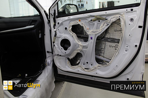 Виброизоляция дверей Хонды Ср-В