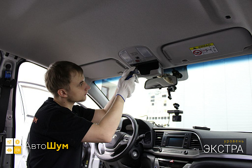 Разбираем крышу Хендай Элантра