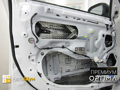 Шумоизоляция дверей митсубиси асх