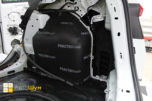 Шумоизоляция арок Шкода Карок