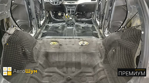 Шумоизоляция крыльев и арок  Лифан Х70