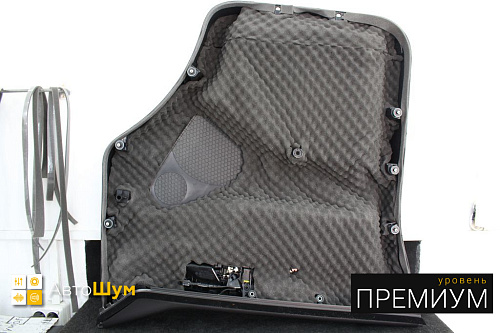 Шумоизоляция дверной обшивки Фольксваген Мультивэн