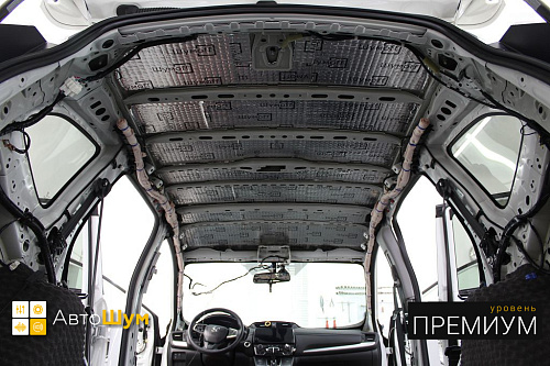 Виброизоляция крыши Хонды Ср-В