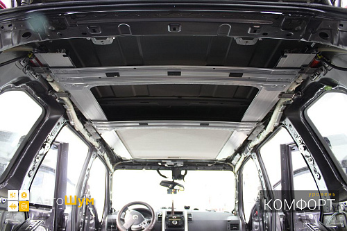 Штатная шумоизоляция крыши Ниссан Х Трейл Т31