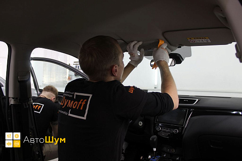 Разбираем крышу Ниссан Кашкай Джи11