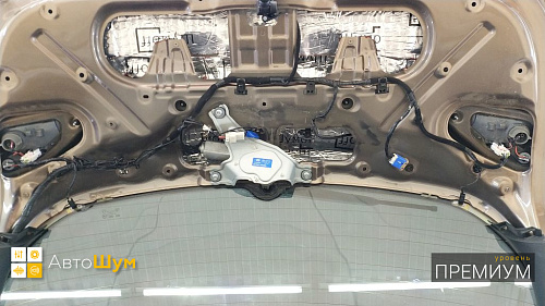 Виброизоляция пятой двери Хендай Ай 30