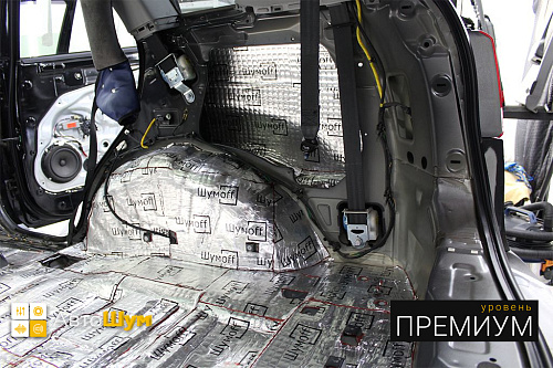 Виброизоляция арок и крыльев Киа Соренто