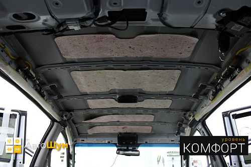 Штатная шумоизоляция крыши Киа Спортейдж