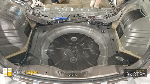 Штатная шумоизоляция багажника ниссан мурано