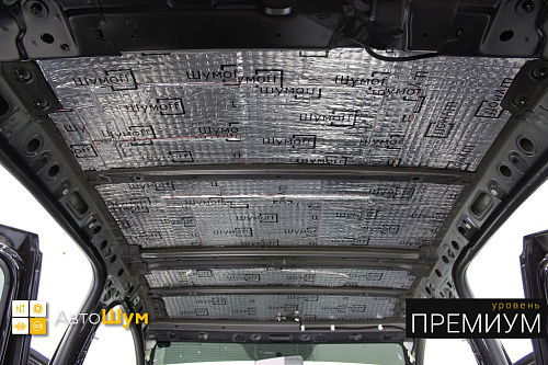 Виброизоляция крыши Рено Сандеро