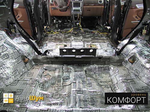 Виброизоляция багажника Хавтай Болигер.