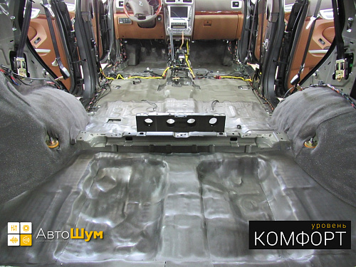 Шумоизоляция багажника Хавтай Болигер.